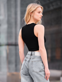 Top de damă Staff xn black