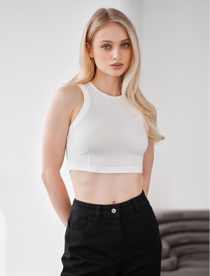 Top de damă Staff xn white