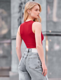 Top de damă Staff xn red