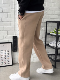 Pantaloni de trening Staff jog beige fleece