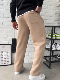 Pantaloni de trening Staff jog beige fleece
