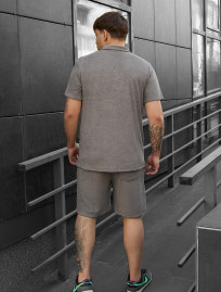 Set de vară tricou + pantaloni scurți Staff ch gray