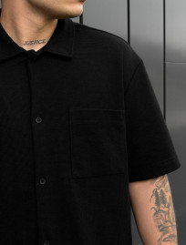 Set cămașă de vară + pantaloni scurți Staff en black