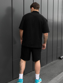 Set cămașă de vară + pantaloni scurți Staff en black