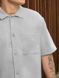 Set cămașă de vară + pantaloni scurți Staff en light gray