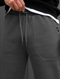 Pantaloni de trening Staff gray fleece