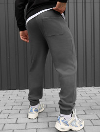 Pantaloni de trening Staff gray fleece
