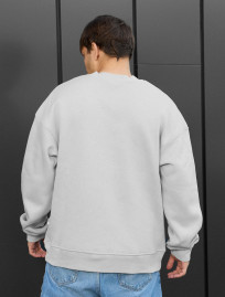 Bluză de trening  Staff light gray oversize fleece
