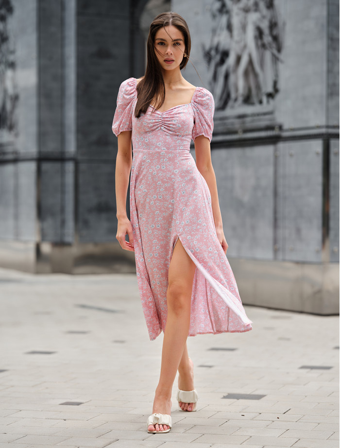 Rochie de damă Staff flo pink