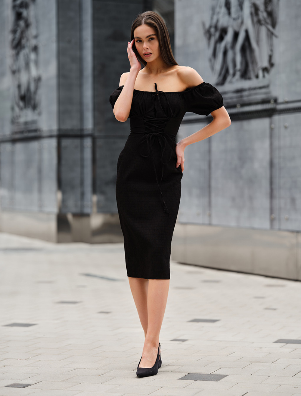 Rochie de damă Staff cam black