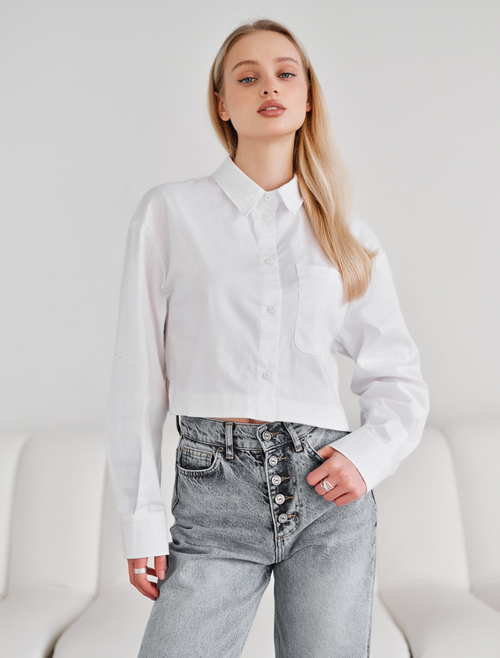 Cămașă de damă Staff wh white