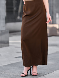 Fustă de damă Staff alb brown