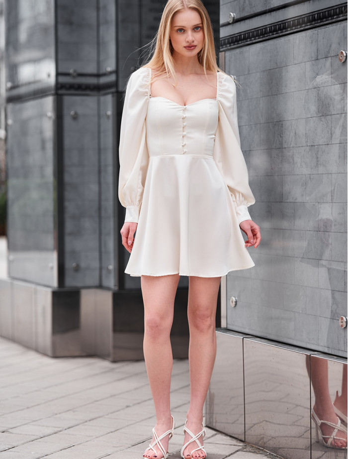 Rochie Staff mar white