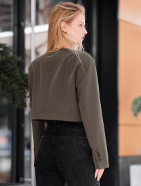 Jachetă de damă Staff tel brown