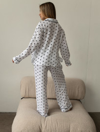 Pijamale de damă Staff am hearts black