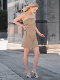 Rochie Staff po beige