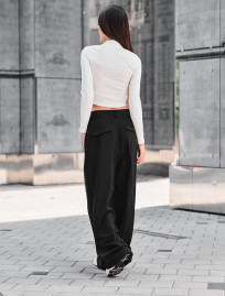 Pantaloni de damă Staff tai black