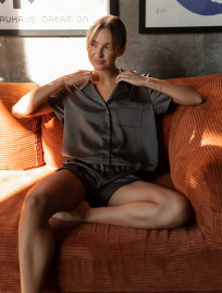 Pijamale de damă Staff no dark gray