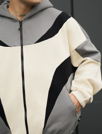 Hanorac Staff mix oversize fleece