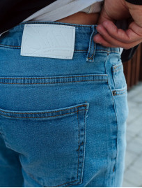 Blugi Staff light blue slim