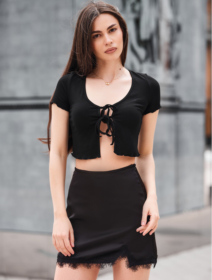 Top de damă Staff kaz black