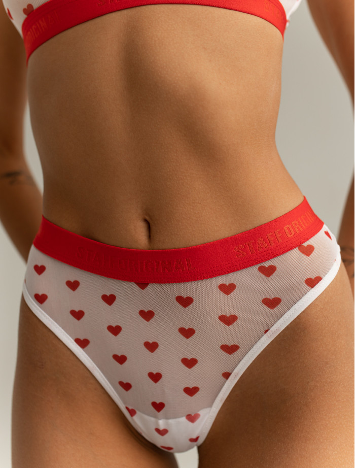 Chiloți de damă Staff go hearts