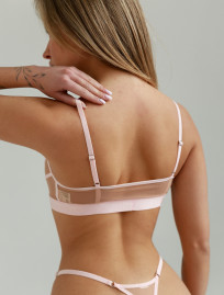 Sutien de damă Staff smi pink & beige
