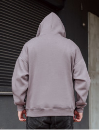 Hanorac Staff dark purple oversize fleece