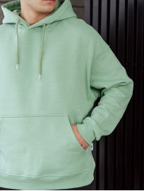 Hanorac Staff mint oversize fleece