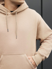 Hanorac Staff beige oversize fleece