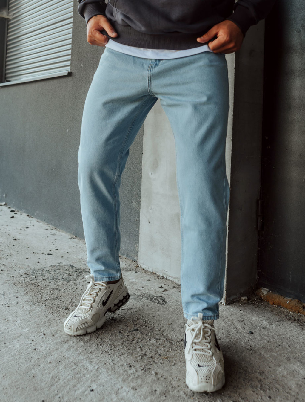 Blugi Staff light blue regular