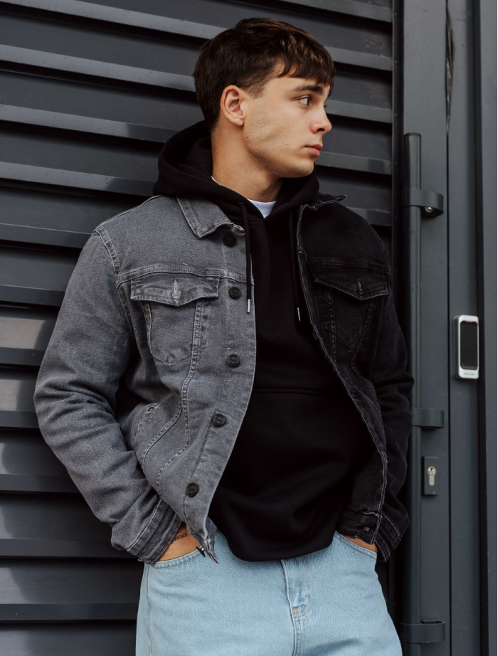 Jachetă din denim Staff 02 two colors