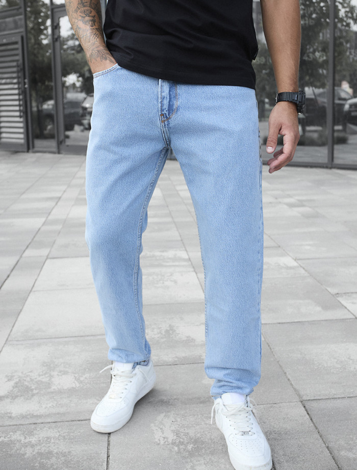 Blugi Staff 75 blue slim