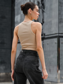 Top de damă Staff hop beige