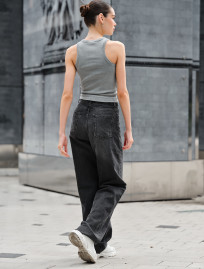 Top de damă Staff hop gray