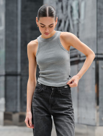 Top de damă Staff hop gray