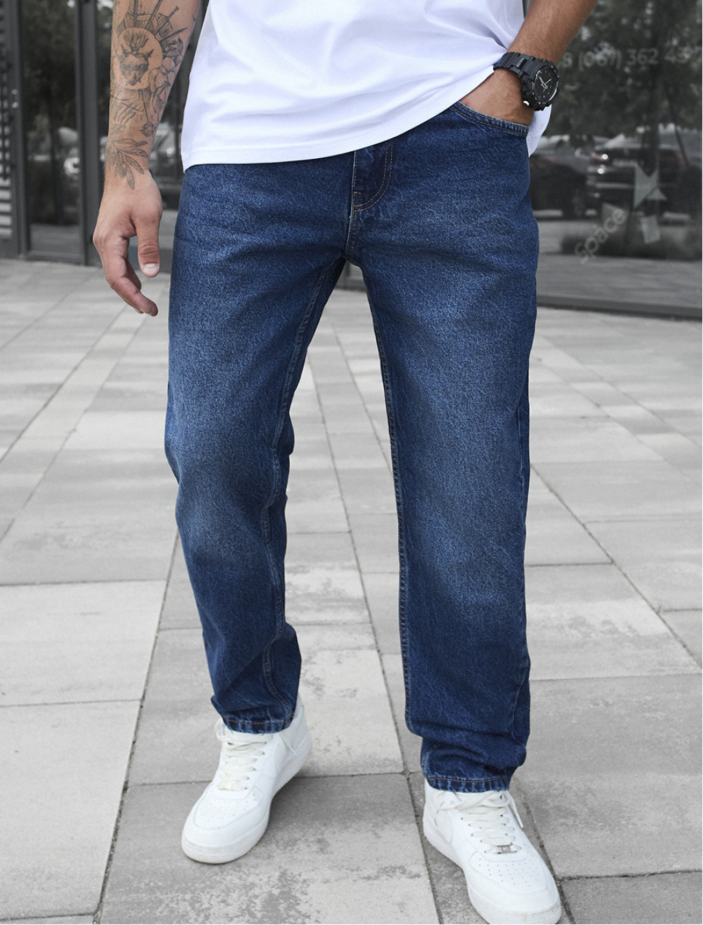 Blugi Staff bf navy regular