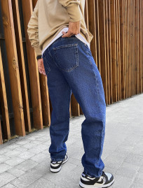 Blugi Staff navy baggy