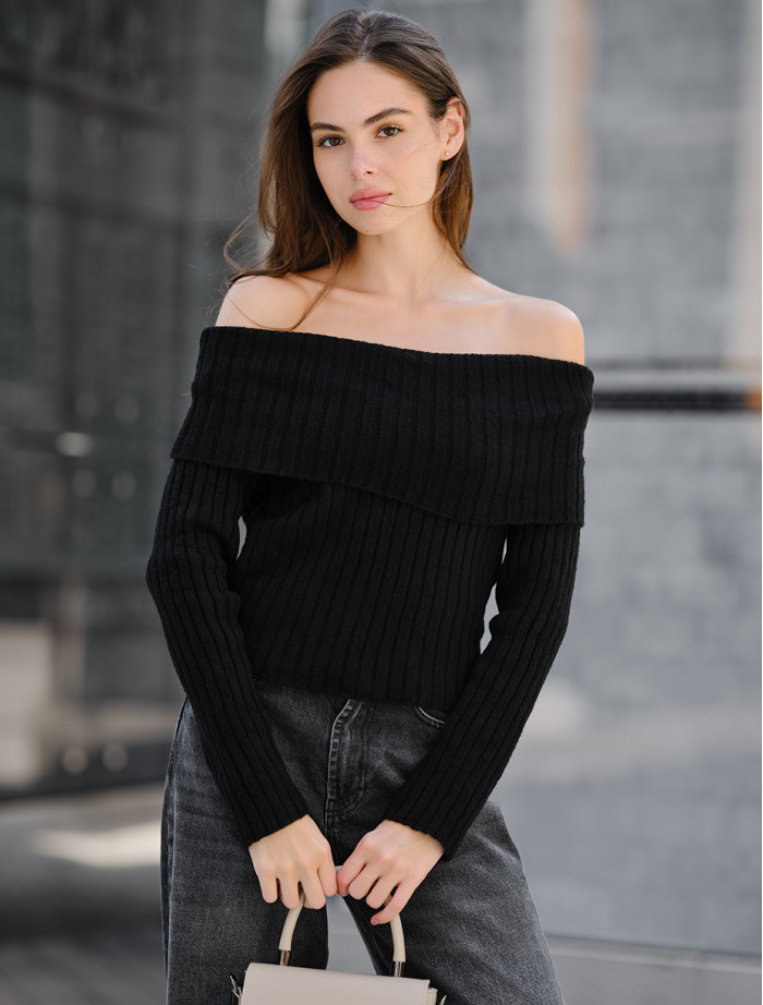 Pulover tricotat de damă Staff sybel