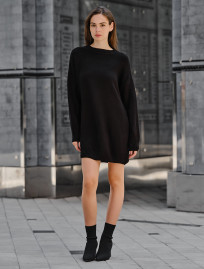 Rochie tricotată de damă Staff black