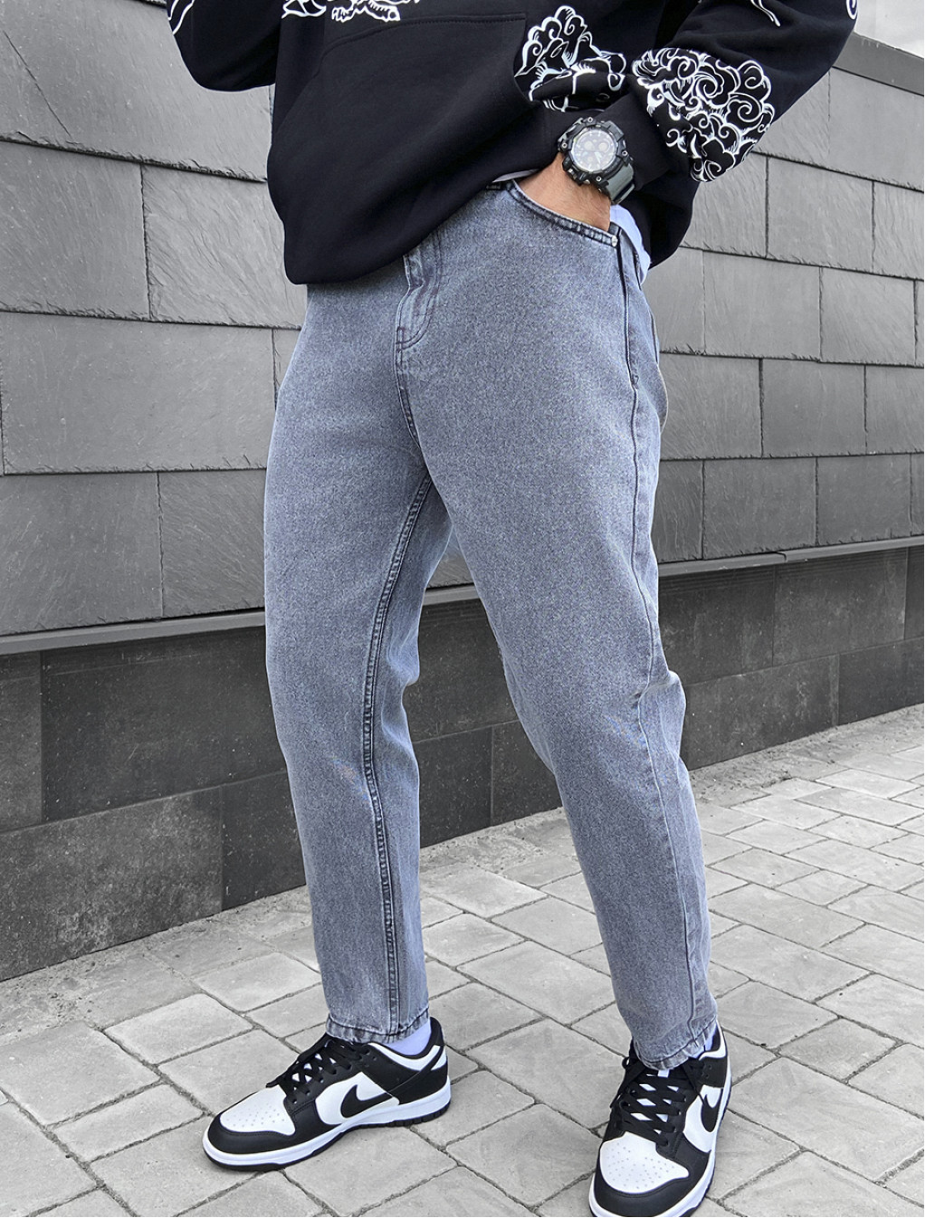 Blugi Staff gray slim