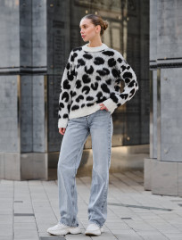 Pulover tricotat de damă Staff leo oversize
