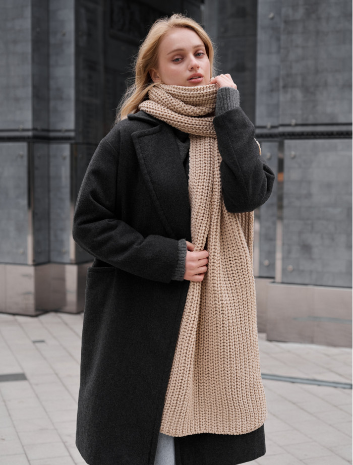 Fular de damă Staff so beige