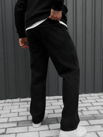 Blugi Staff 3 black baggy