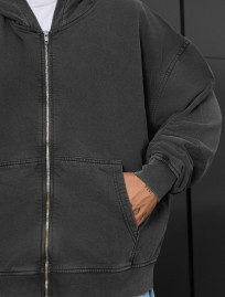 Hanorac Staff va dark gray2 oversize