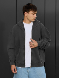 Hanorac Staff va dark gray2 oversize