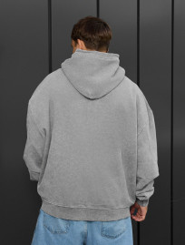Hanorac Staff va light gray logo oversize