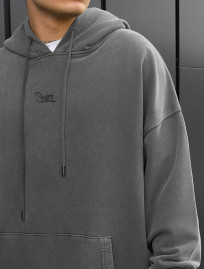 Hanorac Staff gray logo oversize