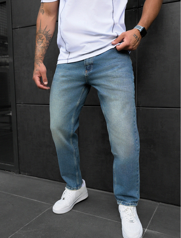 Blugi Staff 3 blue regular