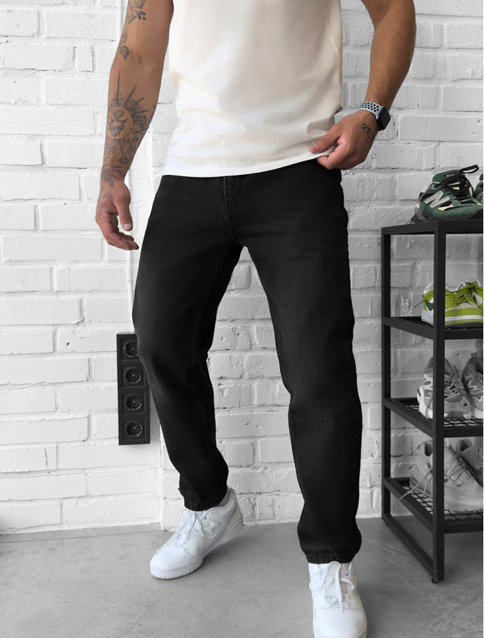 Blugi Staff 3 black regular